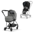 Carucior 2 in 1 pentru copii Cybex Mios 3.0, premium, inovator - Soho Grey / cadru Matt Black - 1