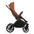 Carucior sport pentru copii Lionelo Mika 3 in 1 PLUS, cu accesorii, landou si scoica incluse, Brown Rust - 3