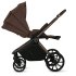 Carucior sport pentru copii Lionelo Mika 3 in 1 PLUS, cu accesorii, landou si scoica incluse, Mocha Mousse - 8