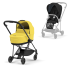 Carucior 2 in 1 pentru copii Cybex Mios 3.0, premium, inovator - Mustard Yellow cu cadru Matt Black - 1