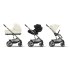 Carucior 4 in 1 Balios S Lux pentru copii, cu landou, scoica auto Cloud G Plus si baza G, Seashell Beige cu cadru Taupe - 15