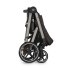 Carucior 4 in 1 Balios S Lux pentru copii, cu landou COT S, scoica auto Cloud G Plus si baza G, Chocolate Brown cu cadru Taupe - 6