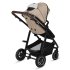 Carucior sport pentru copii Lionelo - Amber 2 in 1 cu landou, multifunctional si accesorizat - Beige Sand - 11