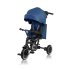 Tricicleta pentru copii Lionelo Tris Plus, multifunctionala, 2 in 1, rotire 360°, Blue Denim - 2