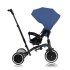 Tricicleta pentru copii Lionelo Tris Plus, multifunctionala, 2 in 1, rotire 360°, Blue Denim - 5