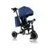 Tricicleta pentru copii Lionelo Tris Plus, multifunctionala, 2 in 1, rotire 360°, Blue Denim - 1