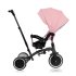 Tricicleta pentru copii Lionelo Tris Plus, multifunctionala, 2 in 1, rotire 360°, Pink Rose - 8