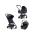 Carucior 3 in 1 Joolz Aer+, cu landou si scoica Britax Romer BABY SAFE PRO STYLE, Navy blue - 1