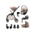 Детска количка 4 в 1, Britax Römer Rio, с кош за носене, черупка Baby Safe Pro и основа Vario, колекция STYLE, тик - 1