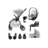 Britax Römer Rio Καρότσι 4 σε 1 με Πορτ-μπεμπέ, Βρεφικό Κάθισμα Baby Safe Pro & Βάση Vario - LUX Soft Taupe - 1