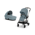 Cybex Melio Καρότσι 2 σε 1 με Πορτ-μπεμπέ Stormy Blue 2024 - 1