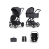 Pachet promotional premium carucior Cavoe MOI+, sport, landou, accesorii si scoica auto Cybex GOLD Cloud G Plus, Iron - 1
