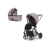 Детска количка 2 в 1 Cavoe Moi+, елегантна, компактна, с кош - Taupe - 1