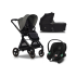 Carucior 3 in 1 pentru copii Cavoe Osis 2.0 multifunctional, cu landou si scoica auto Cybex Aton S2 - Agava - 1