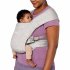 Marsupiu pentru bebelusi Ergobaby Embrace versatil nastere - 11 kg, Soft Grey - 2