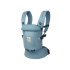 Кош за новородено Ergobaby Adapt Soft Touch Cotton комфортен 0 - 4 години Slate Blue - 1