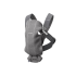 Marsupiu pentru bebelusi BabyBjorn Mini, 3D Jersey , anatomic, cu multiple pozitii -  Dark Grey - 1
