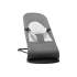 Детски люлеещ се стол BabyBjorn Balance Soft, с плетен плат, тъмносив - 1