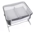Patut pentru gemeni Chicco Next 2 Me Twins, co-sleeper, nastere - 6 luni, MagnetGrey - 3