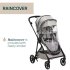 Carucior sport pentru copii Chicco Seety, 3 in 1, cu landou si scoica auto Kory Air Plus, FlorenceBeige - 6
