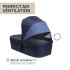 Carucior sport pentru copii Chicco Seety, 3 in 1, cu landou si scoica auto Kory Air Plus, OxfordBlue - 12