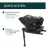 Scaun auto pentru copii Chicco Seat 105, 0-4 ani, rotativ, cu baza, Posh Black - 5