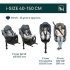 Chicco Bi-Seat i-Size Air Περιστρεφόμενο Παιδικό Κάθισμα Αυτοκινήτου 40-150cm Με Βάση - 2