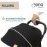 CHICCO GOODY XPLUS БЕБЕШКА КОЛИЧКА АВТОМАТИЧНО СГЪВАНЕ BLACK RELUX - 3