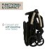Carucior sport pentru copii Chicco Goody XPlus, 0luni+, pliabil automat, roti mari cu amortizoare, ultra-compact, Black ReLux - 4