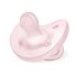 Chicco PhysioSoft ортодонтска залъгалка, силиконова, 0-6 месеца, розова - 1