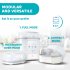 Sterilizator electric cu aburi Chicco Steril Natural, 3 in 1, multifunctional - 7