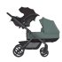 Carucior sport dublu Anex Modu Double, sistem modular pentru gemeni, Greeny - 11