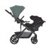 Carucior sport dublu Anex Modu Double, sistem modular pentru gemeni, Greeny - 16