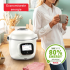 Мултикукър Tefal Cook4Me Touch Pro CY9441F2, 1600W, 6 л, 15 програми, 250 рецепти, сензорен екран, бял - 10