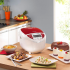 Πολυμάγειρας Tefal Fuzzy RK705138, 750W, 12 Προγράμματα, 6 Λειτουργίες Μαγειρέματος, Χρονοδιακόπτης 24 ωρών, 5 L, κόκκινο/λευκό - 7