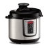 Multicooker electric sub presiune Tefal One Pot CY505EE0, 1200 W, 5.8 L, 25 Programe, negru/argintiu - 1