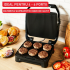 Многофункционална електрическа скара Tefal Inicio Panini Maker & Grill GC271810, 2180W, повърхност 29×26 см - 4