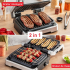 Ηλεκτρική ψησταριά Tefal OptiGrill 2 σε 1 GC773D30, 2100W, 9 αυτόματα προγράμματα, αφαιρούμενες πλάκες - 7
