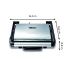 Gratar electric Tefal GC241D38, 2000 W, grill multifunctional cu functie Panini, placi detasabile, inox - 6