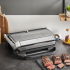 Електрическа скара Tefal OptiGrill XL GC727D10, 2000W, 9 автоматични програми, подвижни плочи, тава за събиране, сребриста - 4