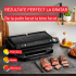 Gratar electric Tefal OptiGrill+ XL GC727810, 2000W cu 9 programe automate si placi detasabile, negru - 8