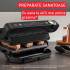 Gratar Electric Tefal OptiGrill+ GC717810, 2000W, 6 Programe Automate, Placi 30x20cm Detasabile, Negru - 5