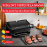 Gratar Electric Tefal OptiGrill+ GC717810, 2000W, 6 Programe Automate, Placi 30x20cm Detasabile, Negru - 6