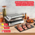 Gratar inteligent 4in1 Tefal OptiGrill GC774D30, 9 programe automate, conectivitate aplicatie, tava cuptor, argintiu/negru - 5