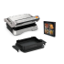 Gratar inteligent 4in1 Tefal OptiGrill GC774D30, 9 programe automate, conectivitate aplicatie, tava cuptor, argintiu/negru - 2