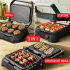 Многофункционална електрическа скара Tefal SuperGrill 3 в 1 GC5108E0, 2000W, подвижни плочи, функция за фурна и барбекю - 9