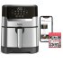 Friteuza cu aer cald Tefal Easy Fry & Grill EY505D15, 2 in 1, 4.2L, 8 programe, grill & deshidratare, 1400W - 1