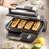 Електрическа скара Tefal SuperGrill GC451B12, 2000W, дигитален таймер, 3 регулируеми позиции, подвижни плочи - 6