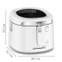 Φριτέζα θερμού αέρα Tefal Filtra Vision FF2541E0, χωρητικότητα λαδιού 2,1 L, 1,2 kg τροφίμων, μεταλλικό φίλτρο, 1900 W - 9