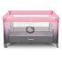 Patut pentru copii Lionelo - Stefi, cu un nivel, 120x60 cm, Pink Ombre - 3